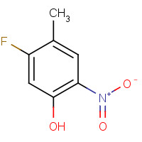 83341-28-0 5-fluoro-4-methyl-2-nitrophenol chemical structure