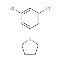 99660-44-3 1-(3,5-dichlorophenyl)pyrrolidine chemical structure