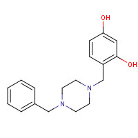 917201-60-6 4-[(4-benzylpiperazin-1-yl)methyl]benzene-1,3-diol chemical structure