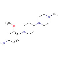 1254058-34-8 3-methoxy-4-[4-(4-methylpiperazin-1-yl)piperidin-1-yl]aniline chemical structure