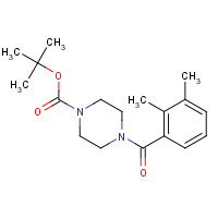 169447-65-8 tert-butyl 4-(2,3-dimethylbenzoyl)piperazine-1-carboxylate chemical structure