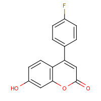 850881-86-6 4-(4-fluorophenyl)-7-hydroxychromen-2-one chemical structure