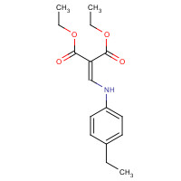 111186-10-8 diethyl 2-[(4-ethylanilino)methylidene]propanedioate chemical structure