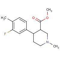 1357073-04-1 methyl 4-(3-fluoro-4-methylphenyl)-1-methylpiperidine-3-carboxylate chemical structure