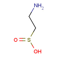 300-84-5 2-aminoethanesulfinic acid chemical structure