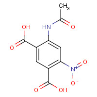 342045-62-9 4-acetamido-6-nitrobenzene-1,3-dicarboxylic acid chemical structure