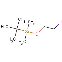 101166-65-8 tert-butyl-(2-iodoethoxy)-dimethylsilane chemical structure