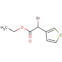449780-10-3 ethyl 2-bromo-2-thiophen-3-ylacetate chemical structure