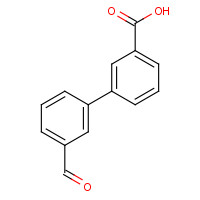 222180-19-0 3-(3-formylphenyl)benzoic acid chemical structure