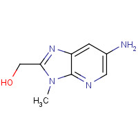 1186657-97-5 (6-amino-3-methylimidazo[4,5-b]pyridin-2-yl)methanol chemical structure