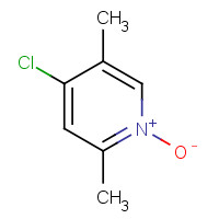 155919-09-8 4-chloro-2,5-dimethyl-1-oxidopyridin-1-ium chemical structure