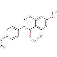 1162-82-9 5,7-dimethoxy-3-(4-methoxyphenyl)chromen-4-one chemical structure