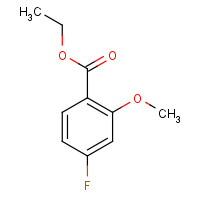 167758-90-9 ethyl 4-fluoro-2-methoxybenzoate chemical structure