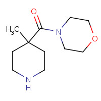 1134606-68-0 (4-methylpiperidin-4-yl)-morpholin-4-ylmethanone chemical structure