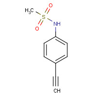 111448-81-8 N-(4-ethynylphenyl)methanesulfonamide chemical structure