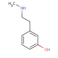 51674-33-0 3-[2-(methylamino)ethyl]phenol chemical structure