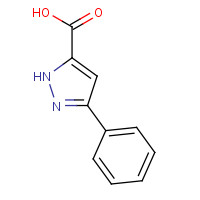 5071-61-4 3-phenyl-1H-pyrazole-5-carboxylic acid chemical structure
