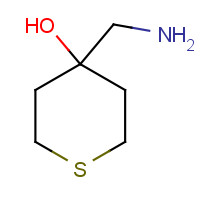 879514-92-8 4-(aminomethyl)thian-4-ol chemical structure