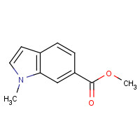 1204-32-6 methyl 1-methylindole-6-carboxylate chemical structure