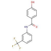 221297-54-7 4-hydroxy-N-[3-(trifluoromethyl)phenyl]benzamide chemical structure