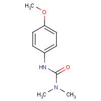 7160-02-3 3-(4-methoxyphenyl)-1,1-dimethylurea chemical structure