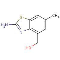 106429-21-4 (2-amino-6-methyl-1,3-benzothiazol-4-yl)methanol chemical structure