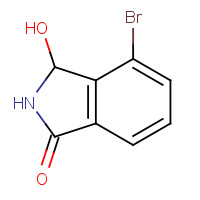 1372882-57-9 4-bromo-3-hydroxy-2,3-dihydroisoindol-1-one chemical structure