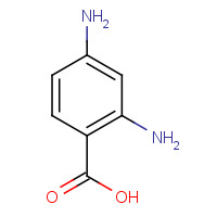 611-03-0 2,4-diaminobenzoic acid chemical structure