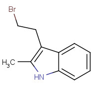 56365-56-1 3-(2-bromoethyl)-2-methyl-1H-indole chemical structure