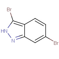 885521-84-6 3,6-dibromo-2H-indazole chemical structure