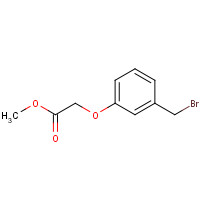 136645-26-6 methyl 2-[3-(bromomethyl)phenoxy]acetate chemical structure
