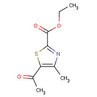 100289-14-3 ethyl 5-acetyl-4-methyl-1,3-thiazole-2-carboxylate chemical structure