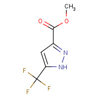 6833-82-5 methyl 5-(trifluoromethyl)-1H-pyrazole-3-carboxylate chemical structure