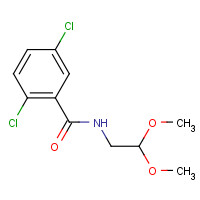 477772-63-7 2,5-dichloro-N-(2,2-dimethoxyethyl)benzamide chemical structure