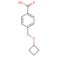 877213-08-6 4-(cyclobutyloxymethyl)benzoic acid chemical structure