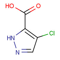 84547-87-5 4-chloro-1H-pyrazole-5-carboxylic acid chemical structure