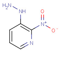 57115-43-2 (2-nitropyridin-3-yl)hydrazine chemical structure