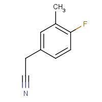 1000548-41-3 2-(4-fluoro-3-methylphenyl)acetonitrile chemical structure