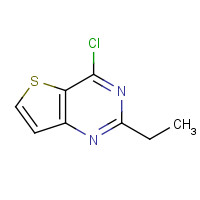 117299-62-4 4-chloro-2-ethylthieno[3,2-d]pyrimidine chemical structure