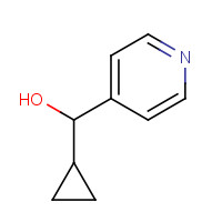 317335-19-6 cyclopropyl(pyridin-4-yl)methanol chemical structure