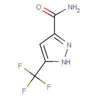 1276541-94-6 5-(trifluoromethyl)-1H-pyrazole-3-carboxamide chemical structure