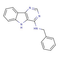 132994-33-3 N-benzyl-5H-pyrimido[5,4-b]indol-4-amine chemical structure