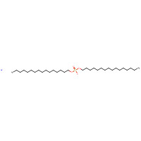 60285-46-3 sodium;dihexadecyl phosphate chemical structure