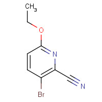 1353777-41-9 3-bromo-6-ethoxypyridine-2-carbonitrile chemical structure