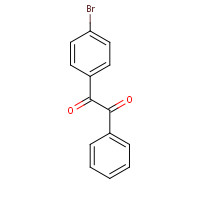 39229-12-4 1-(4-bromophenyl)-2-phenylethane-1,2-dione chemical structure