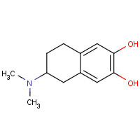 66543-77-9 6-(dimethylamino)-5,6,7,8-tetrahydronaphthalene-2,3-diol chemical structure