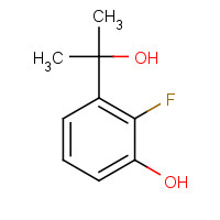 1191999-10-6 2-fluoro-3-(2-hydroxypropan-2-yl)phenol chemical structure