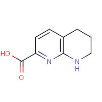 885278-22-8 5,6,7,8-tetrahydro-1,8-naphthyridine-2-carboxylic acid chemical structure