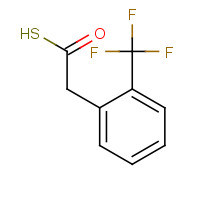 13334-00-4 2-[2-(trifluoromethyl)phenyl]ethanethioic S-acid chemical structure
