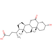 2393-61-5 (4R)-4-[(3R,5R,8S,9S,10R,13R,14S,17R)-3-hydroxy-10,13-dimethyl-6-oxo-1,2,3,4,5,7,8,9,11,12,14,15,16,17-tetradecahydrocyclopenta[a]phenanthren-17-yl]pentanoic acid chemical structure